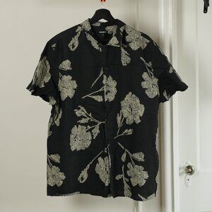 Express Men's Short Sleeve Casual Shirt